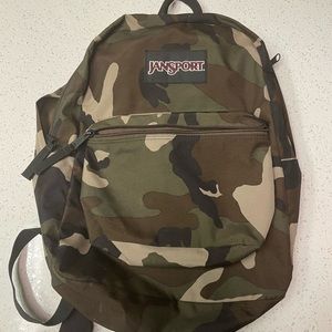 Jansport Camo print backpack